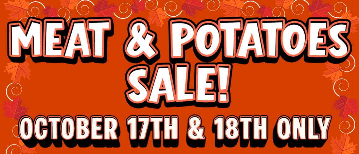 Meat Potatoes Sale WS